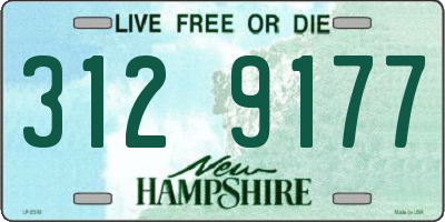 NH license plate 3129177