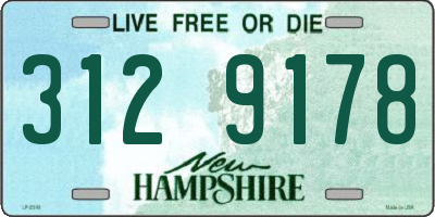 NH license plate 3129178