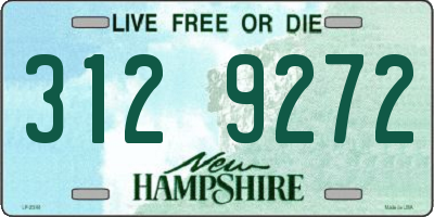 NH license plate 3129272