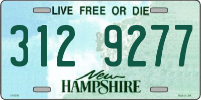 NH license plate 3129277