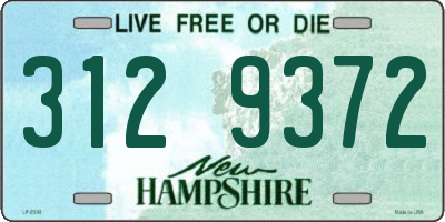 NH license plate 3129372
