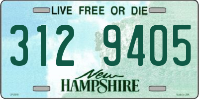 NH license plate 3129405