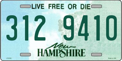 NH license plate 3129410