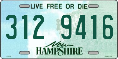 NH license plate 3129416