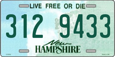 NH license plate 3129433