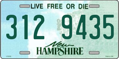 NH license plate 3129435