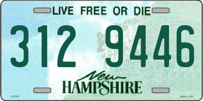 NH license plate 3129446