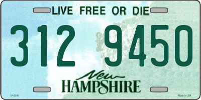 NH license plate 3129450