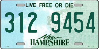 NH license plate 3129454