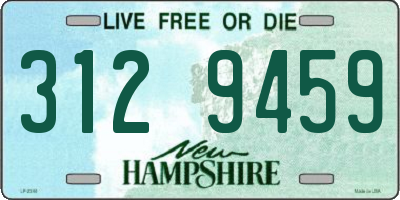 NH license plate 3129459