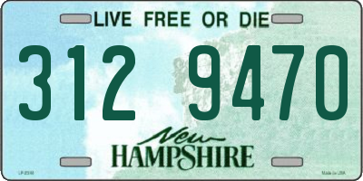 NH license plate 3129470