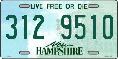 NH license plate 3129510