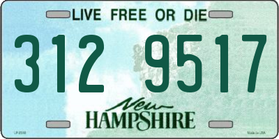 NH license plate 3129517