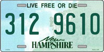 NH license plate 3129610