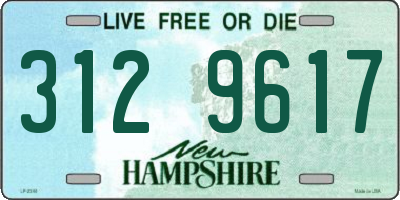 NH license plate 3129617