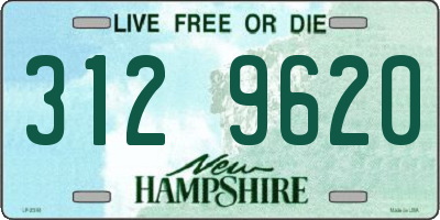 NH license plate 3129620