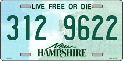 NH license plate 3129622