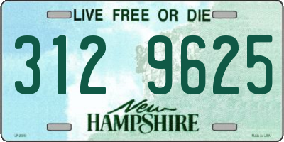 NH license plate 3129625