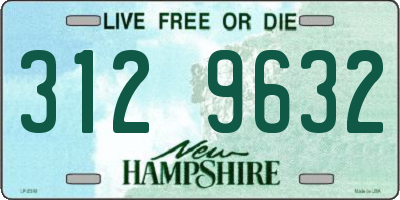 NH license plate 3129632