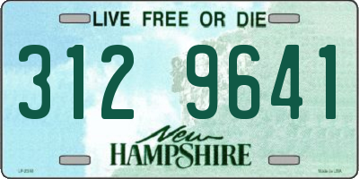 NH license plate 3129641