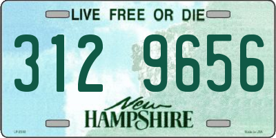 NH license plate 3129656