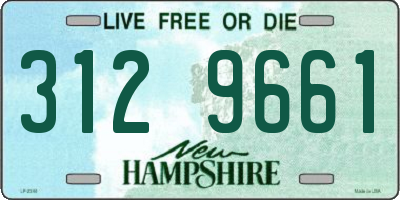 NH license plate 3129661