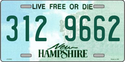 NH license plate 3129662