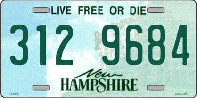 NH license plate 3129684