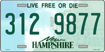 NH license plate 3129877