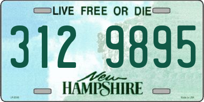 NH license plate 3129895