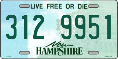 NH license plate 3129951