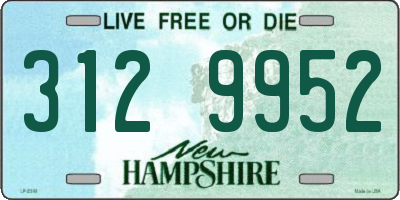 NH license plate 3129952