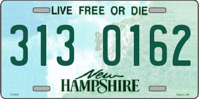 NH license plate 3130162