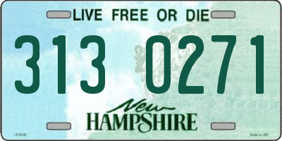 NH license plate 3130271