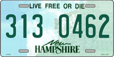 NH license plate 3130462