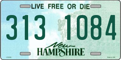 NH license plate 3131084