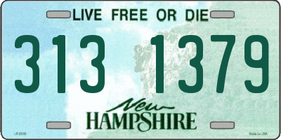 NH license plate 3131379