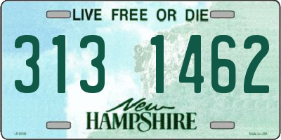 NH license plate 3131462
