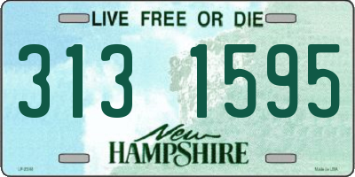 NH license plate 3131595