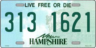 NH license plate 3131621