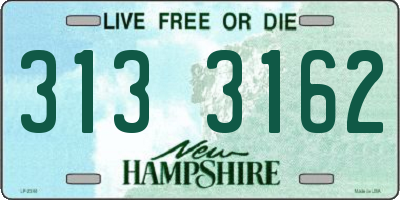 NH license plate 3133162