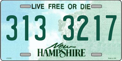 NH license plate 3133217