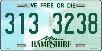 NH license plate 3133238