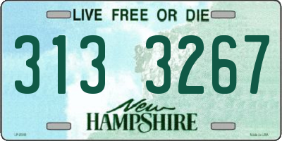 NH license plate 3133267