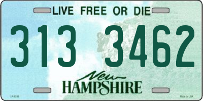 NH license plate 3133462