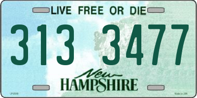 NH license plate 3133477