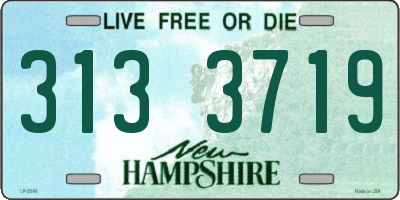 NH license plate 3133719