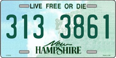 NH license plate 3133861