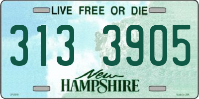 NH license plate 3133905