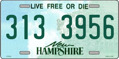 NH license plate 3133956